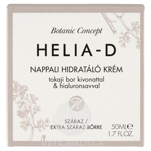 Helia-D BotanicConcept Aszús hidratáló krém száraz bőrre 50ml