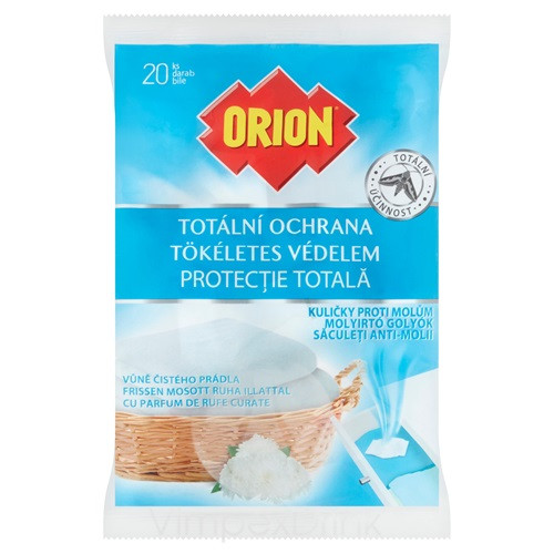 Orion Molyírtó Golyók Frissen Mosott Ruha 20db új