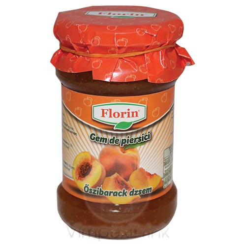 Florin lekvár őszibarack 314ml/375g