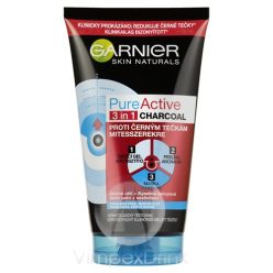   Garnier SN PureActive 3in1 (fekete) tisztító maszk 150ml problémás,zsíros bőrre