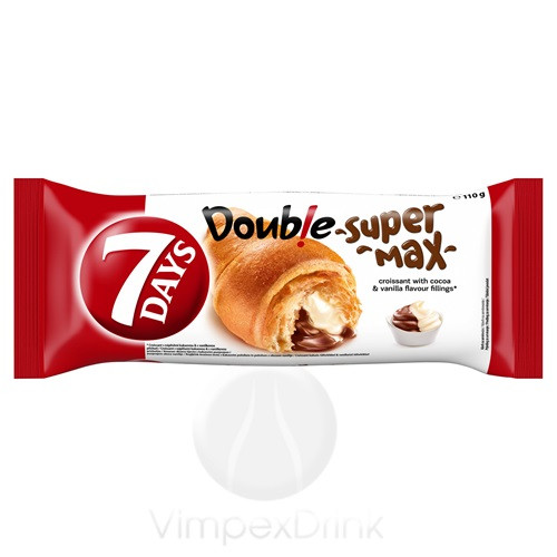 7 Days Croissant Super Double Max Kakaó-Vanília 110g