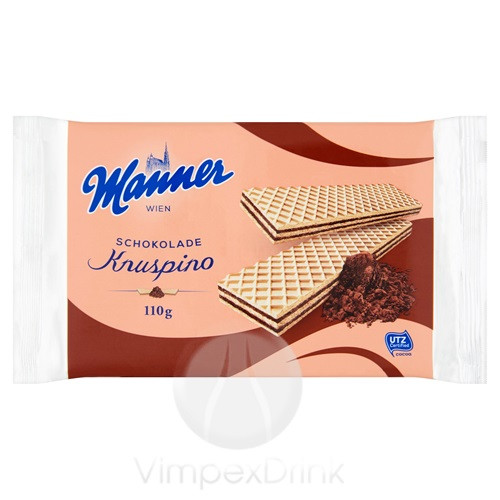 Manner Knuspino Csokoládés ostya 110g /18/