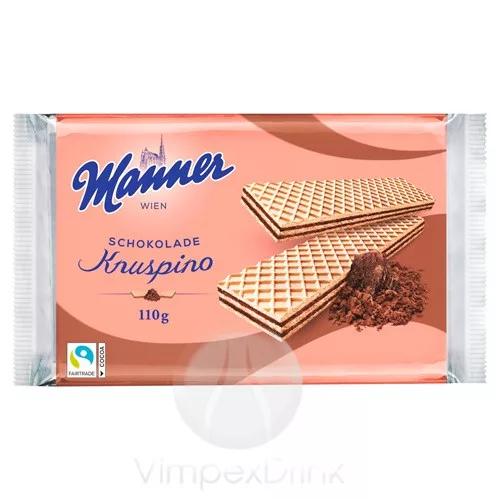 Manner Knuspino Csokoládés ostya 110g /18/