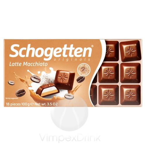 schogetten táblás latte macchiato 100g /15/