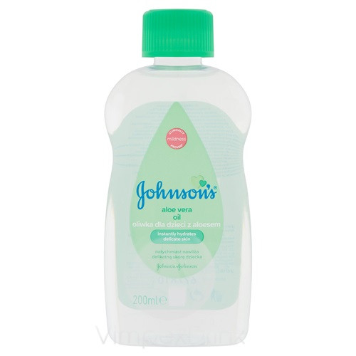 Johnson's Babaolaj 200ml Aloe Verával