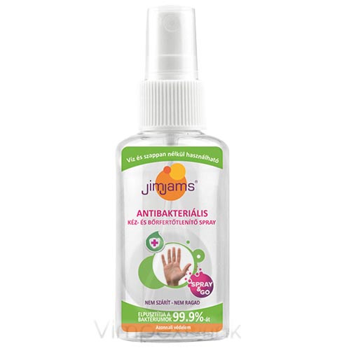 JimJams Antibakteriális kéz és bőrfertelenítő spray 50ml