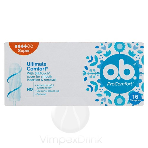 OB tampon ProcomfortBloss. 16db Super