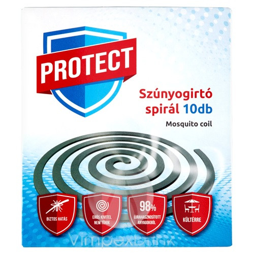 Protect Plus Szúnyogirtó Spirál 10 spirál