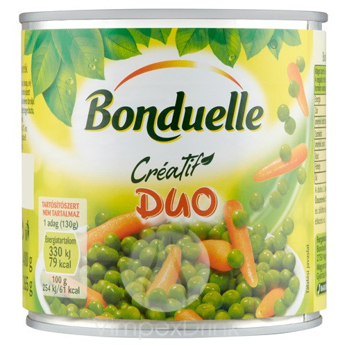 BONDUELLE ZÖLDORSÓ-BÉBIRÉPA KEV. 400G/265G