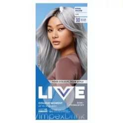 Schwarzkopf Live Color hajszínező 98 Acélos ezüst