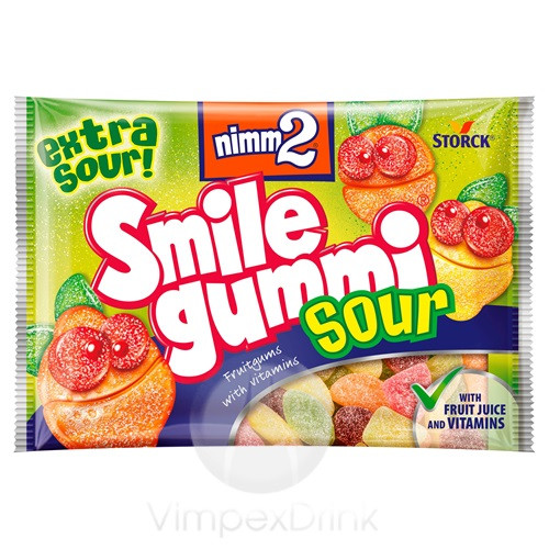 Nimm2 smilegummi savanyú gumicukor vitaminokkal 100g /18/