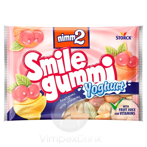 Nimm2 smilegummi joghurtos gumicukor vitaminokkal 100g /18/