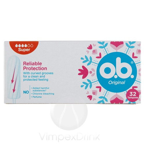 OB tampon Original Blossom 32db Super