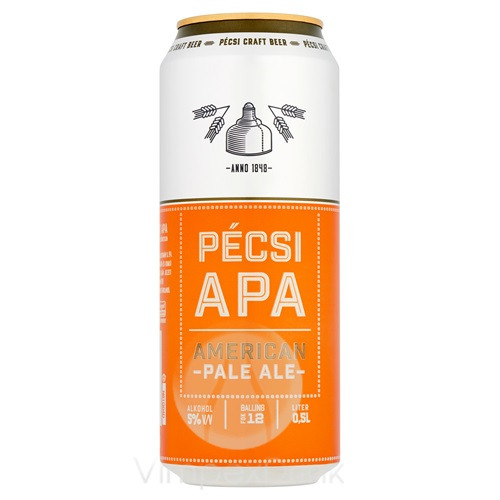 Pécsi Craft APA sör 0,5l DOB 5% /24/