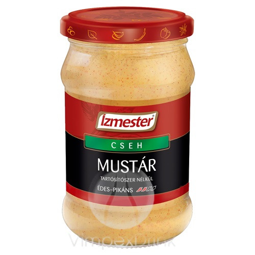 Ízmester Mustár cseh 288g