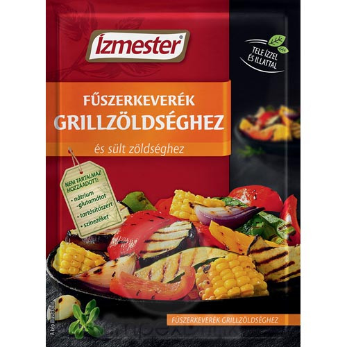 Ízmester fűszerkeverék grillzöldséghez és sült zöldséghez 30g