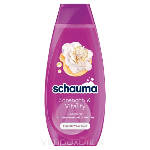 Schauma sampon 400ml Strength&Vitality