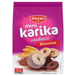   Detki Mini Karika vaníliaízű teasütemény ét 150g /12/ ZACSKÓS