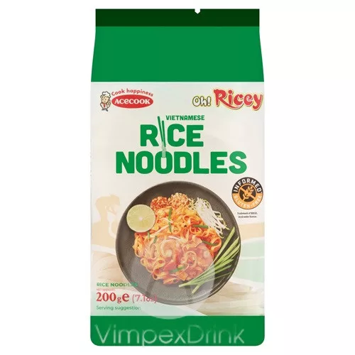 Acecook OH!Ricey Rizstészta Széles metélt 200g
