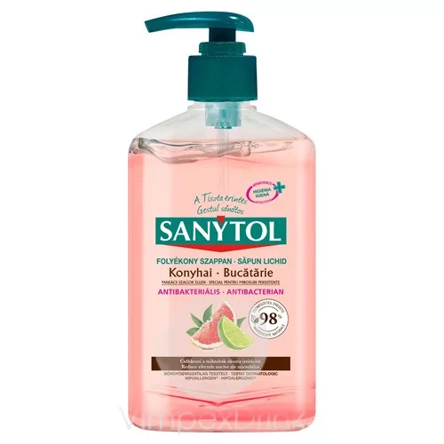 Sanytol fert.f.szappan 250ml Gr.fruit&Lime