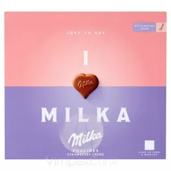 MILKA I LOVE Epres krémtöltött 110g /10/
