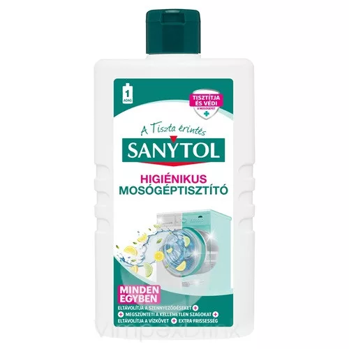 Sanytol mosógéptiszító 250ml Fertőtlenítő