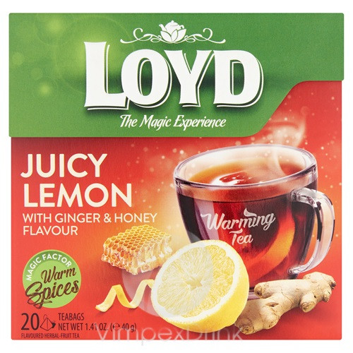 Loyd Hot tea Gyömbér-Citrom-Méz 20*2g