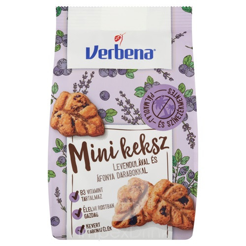 Verbena keksz levendula-áfonya 90g