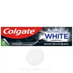   Colgate fogkrém 75ml Advanced Whitening Charcoal aktív szénnel