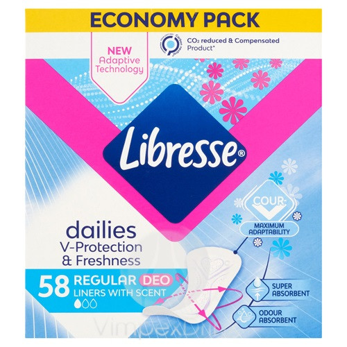 Libresse TB Normal Deo Fresh 58 db új