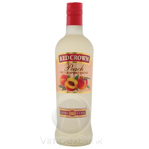 EUR Red Crown likőr vodka Őszibarack 0,7l 14,5%