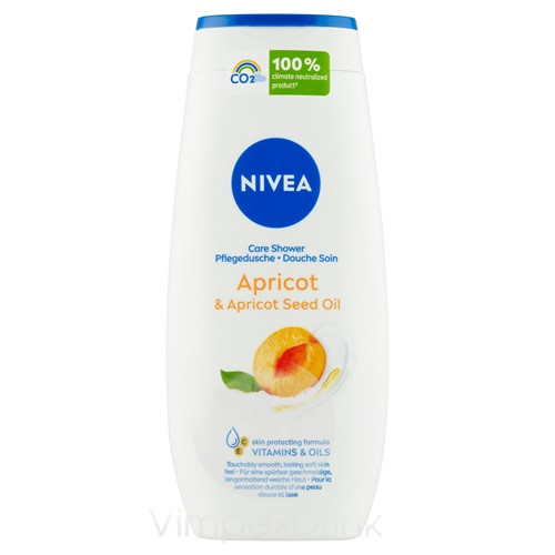 Nivea tusfürdő 250ml Care&Apricot