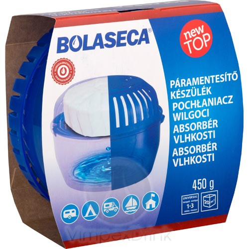 Bolaseca páramentesítő készülék+1db tabletta Top