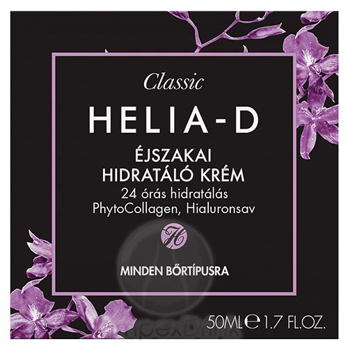 Helia-D arckrém 50ml Classic éjszakai