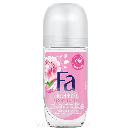 Fa roll-on 50ml Fresh&Dry Peony Sorbet