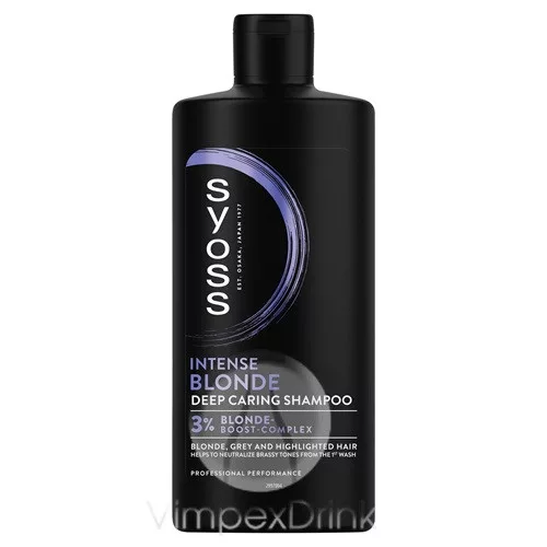 Syoss sampon 440ml hamvasító B&S