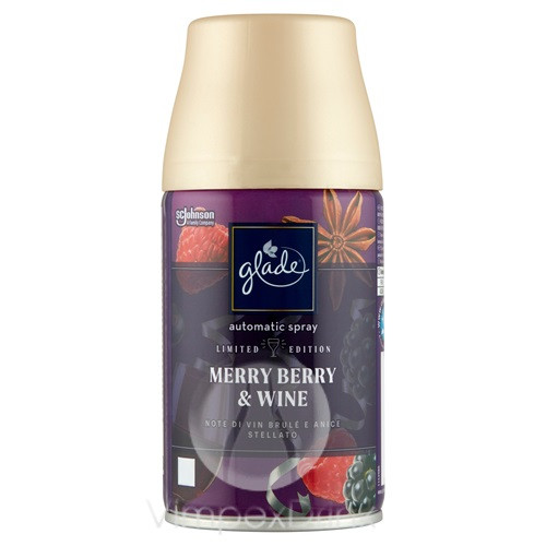 Glade Aut.spray utt. 269ml Berry Fest. Kiss