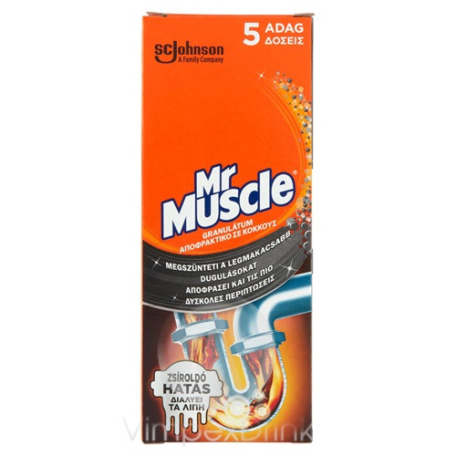 Mr.Muscle lefolyótisztító granulátum 250g