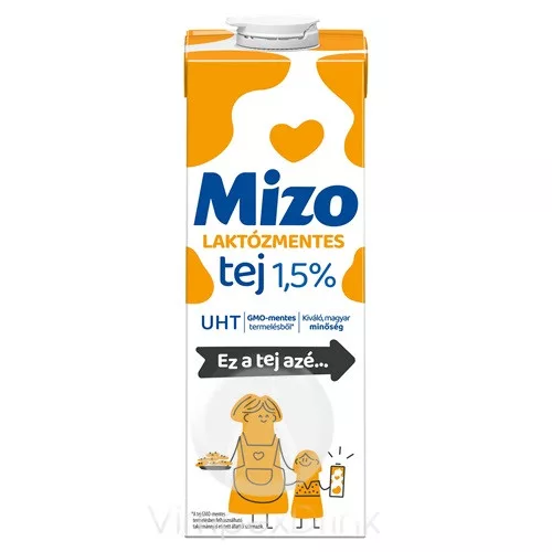 MIZO UHT TEJ 1,5% LAKTÓZMENTES 1L