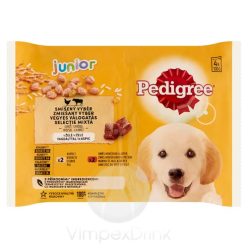   PEDIGREE alutas 4-pack junior csirke&rizs, marha&rizs 4*100g/13/