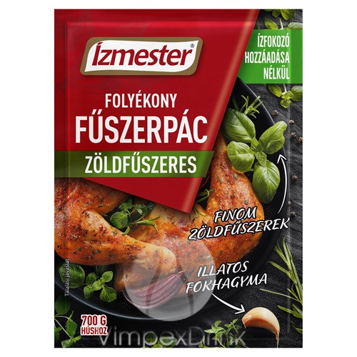 Ízmester folyékony fűszerpác zöldfűszeres 80ml