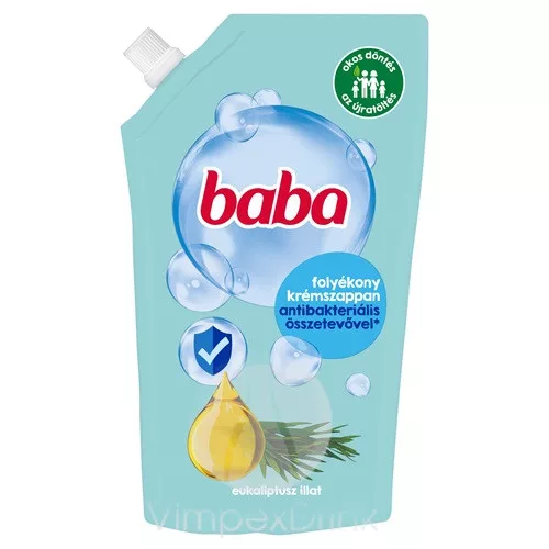 Baba foly.szappan utt. 500ml Antibak.euc
