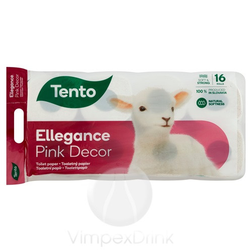 Tento TP.Pink Decor 3rét. 16 tekerecs