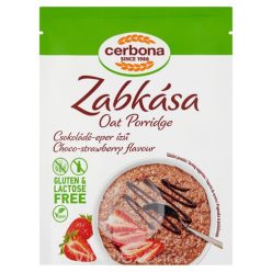   Cerbona Zabkása GM Csokoládé-eper gluténm., laktózm, 50g