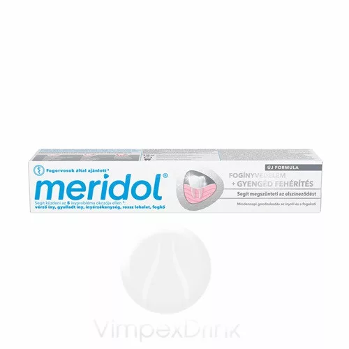 Meridol fogkrém 75ml Gentle White