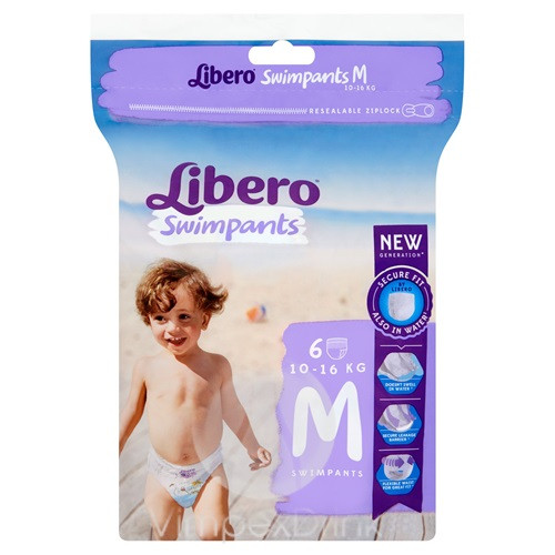 Libero Swimpants M úszópelenka 6 db 10-16 kg