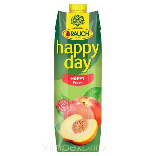 Rauch Happy Day Family Őszibarack 35% 1l TETRA /12/