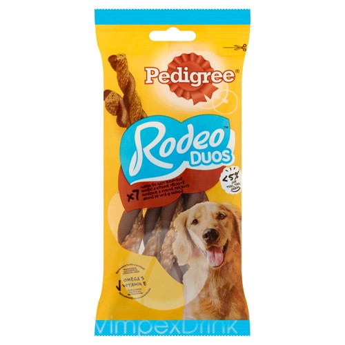 PEDIGREE Rodeo Duos Marhahúsos 123g