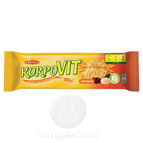 Korpovit keksz Sokmagvas 174g /24/