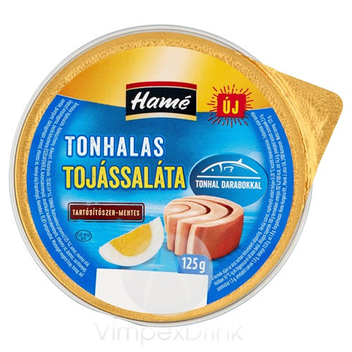 Hamé Tonhalas tojássaláta 125g /16/